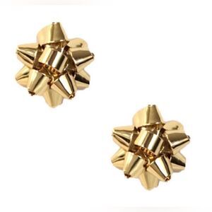 Kate Spade Bourgeois Bow Gold Earrings